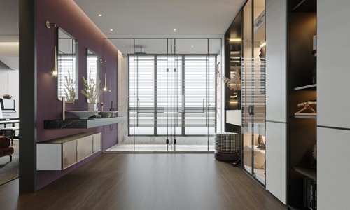 walnut background wall tile (3)